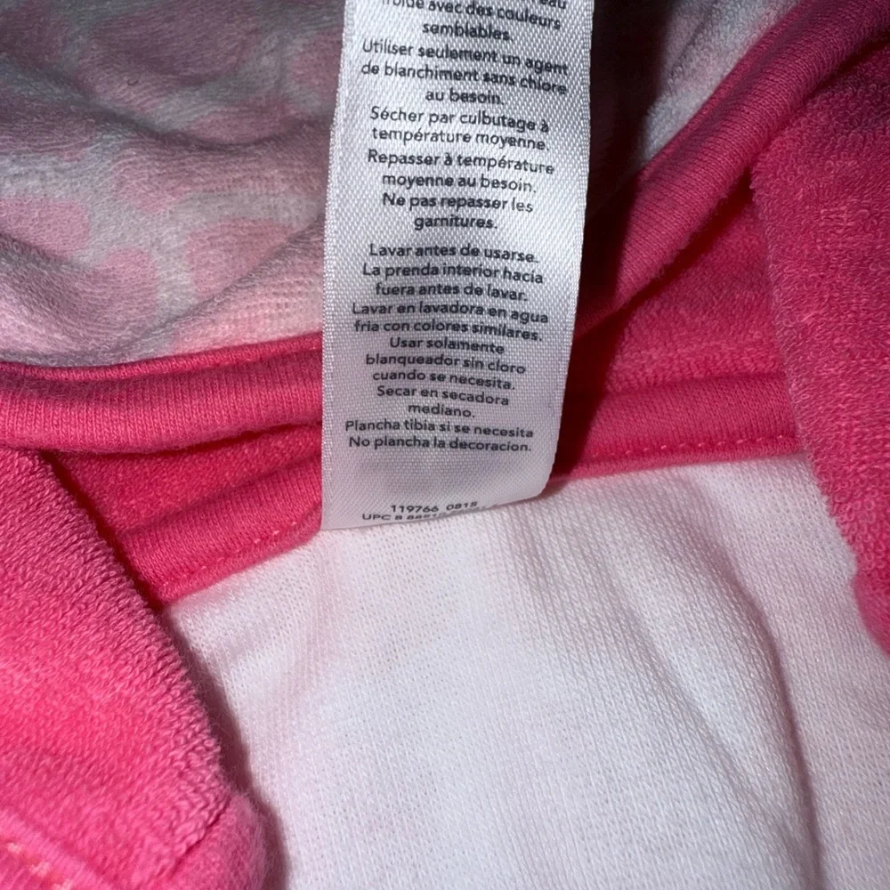 Child of mine Carter’s Pink Hooded Giraffe Print baby girls one size